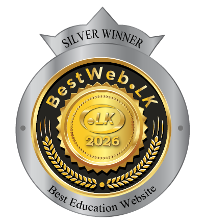 BestWeb.LK 2026 Silver Winner – Best Education Website